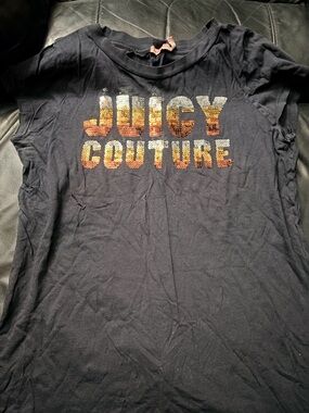 Black Juicy Couture Women’s tee sz XL